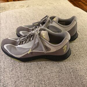 RAD Global Gray and Yellow Athletic Shoes